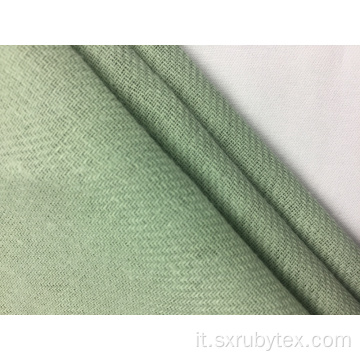 Tessuto tinta unita in cotone twill di lino